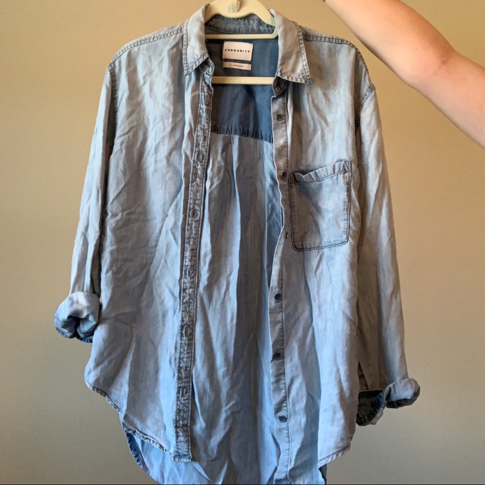 COMMUNITY Aritzia Denim Shirt